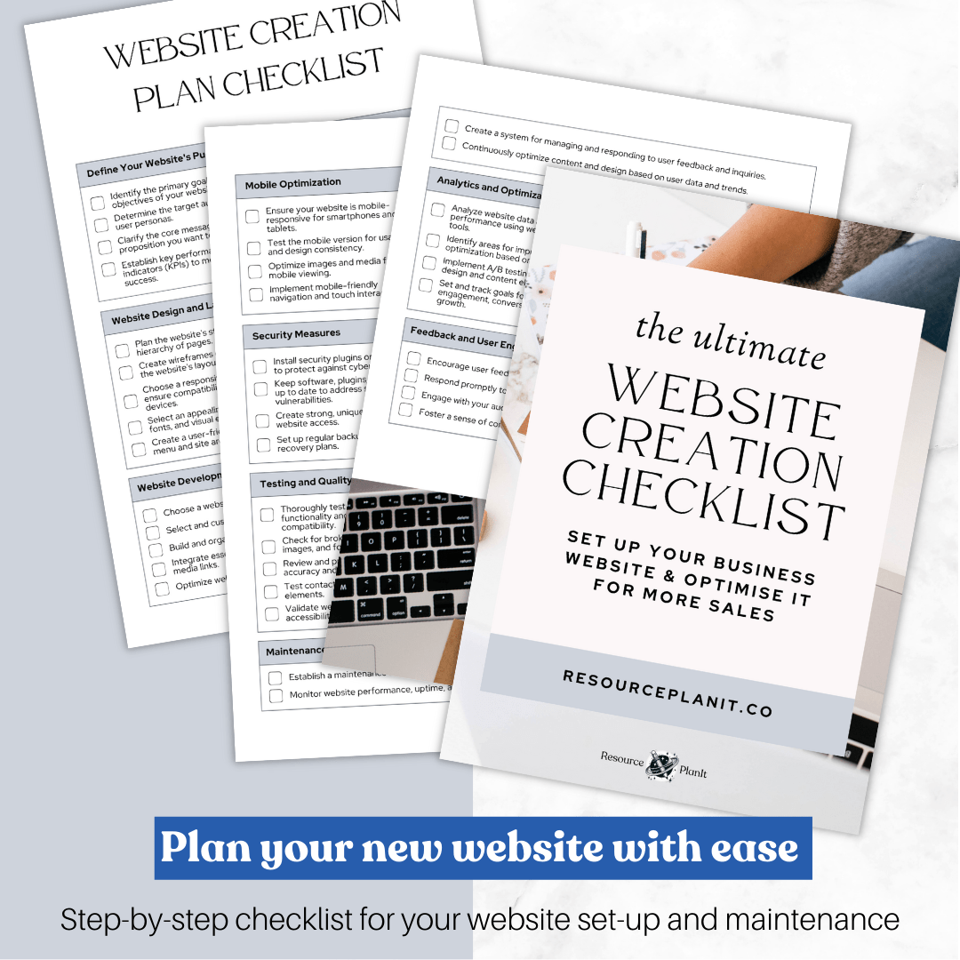Website Launch Checklist - Essential steps for a successful website launch.